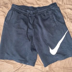 Black Large Nike Shorts